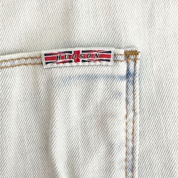 Hudson Blair High Rise Bootcut Crop Jeans Lightwash Size 32 - Picture 11 of 11